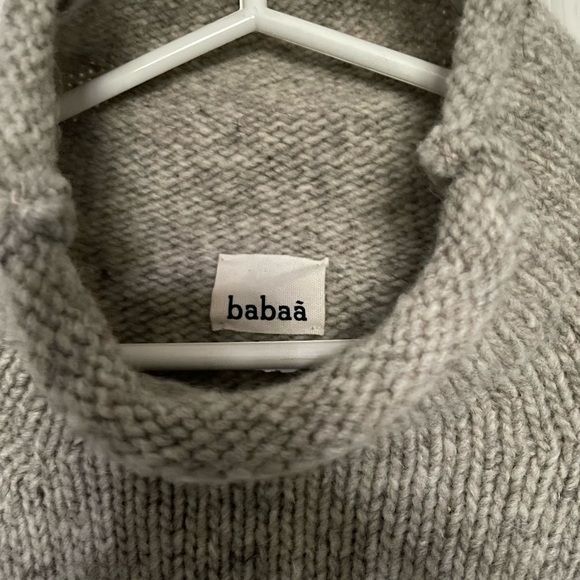 Babaa Jumper No 81 Men’s Rollneck Wool Sweater Mist - Picture 7 of 16